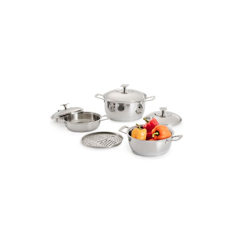 Zylstra Series Gourmet Series 17 pieces - Stainless Steel Cookware