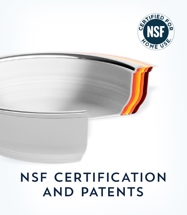 NSF certification and patents