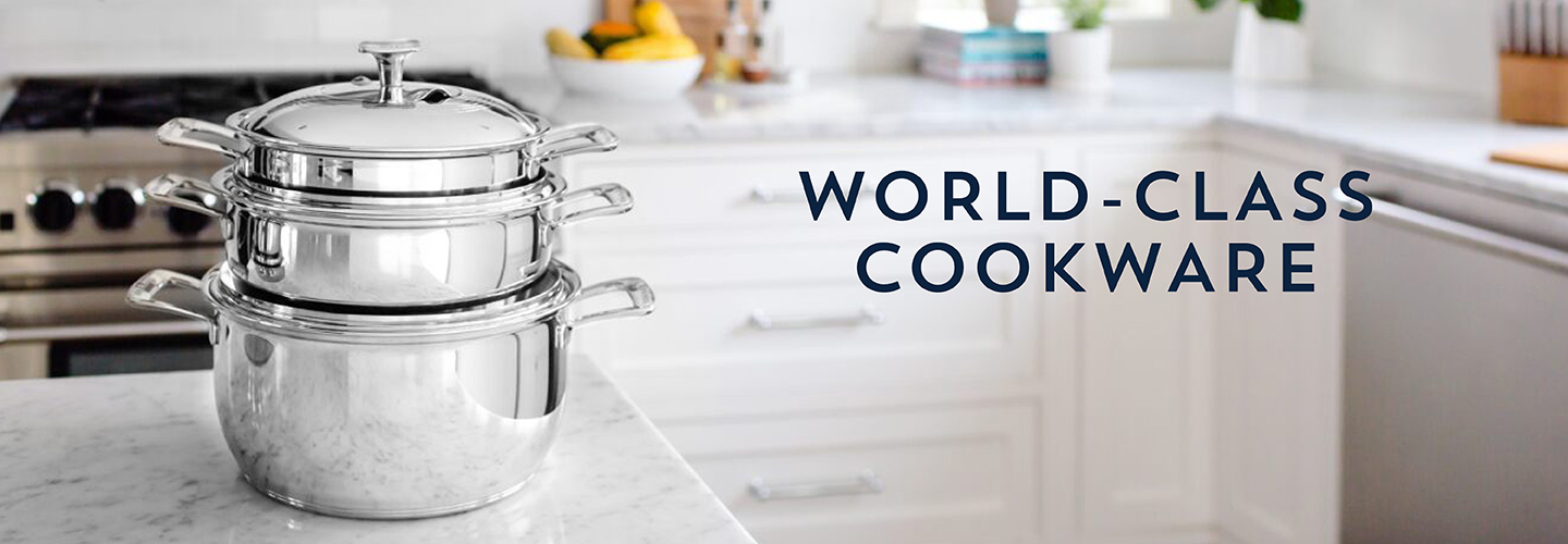 World class cookware Banner